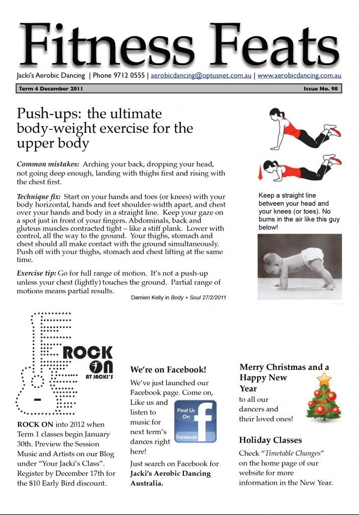 Page 1 Newsletter December 2011