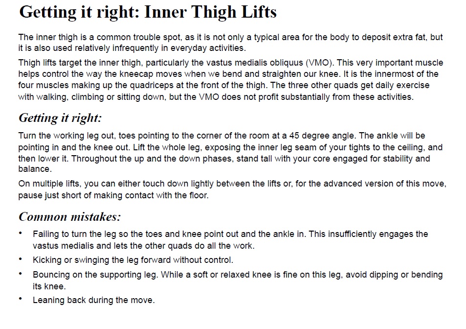 Inner Thigh LIfts